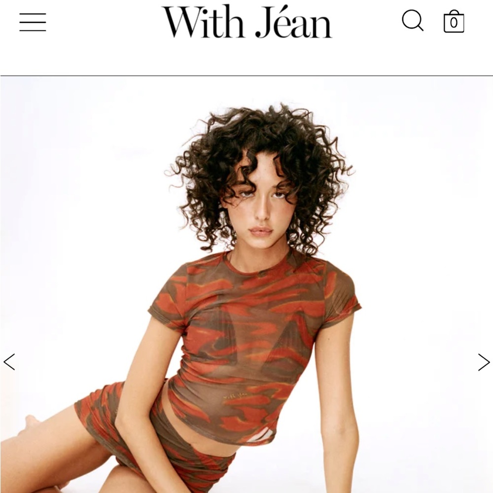 With Jean willow top